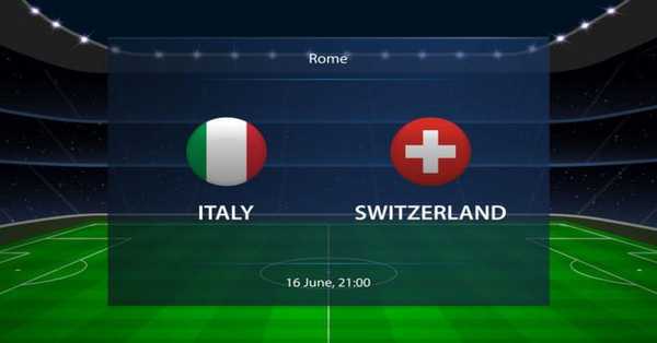 Italy vs Switzerland, 15th Match UEFA Euro Cup - Euro Cup Live Score, Commentary, Match Facts, and Venues.